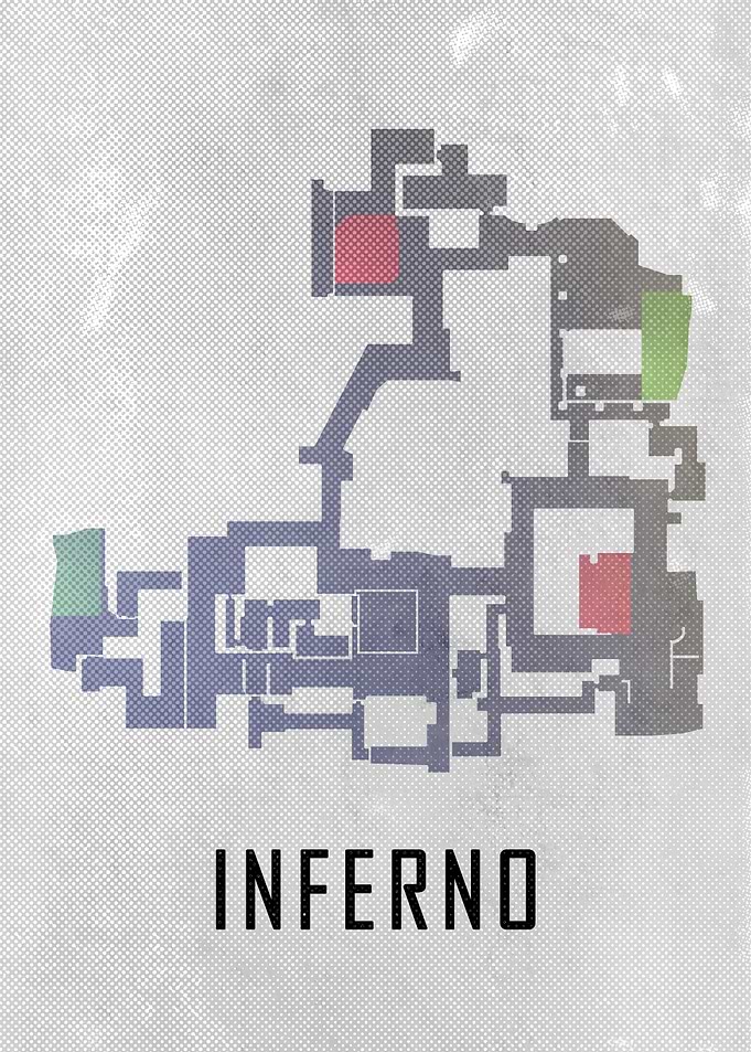 Inferno Map White