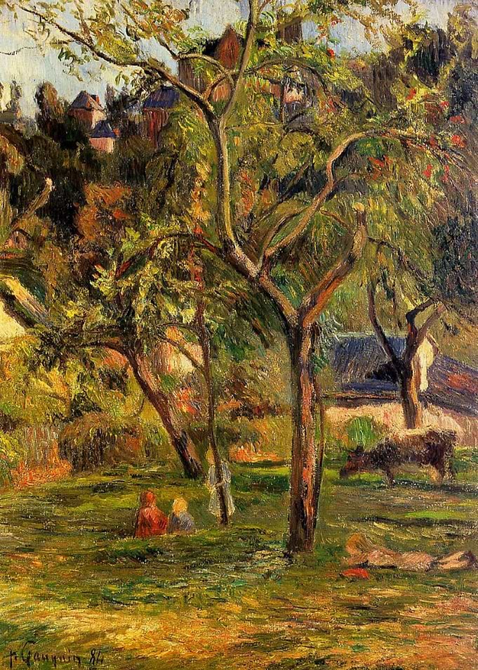 orchard under the church