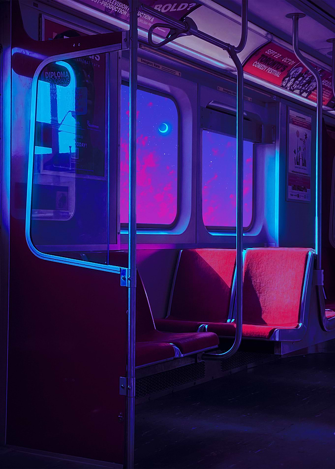 Dream trip in train