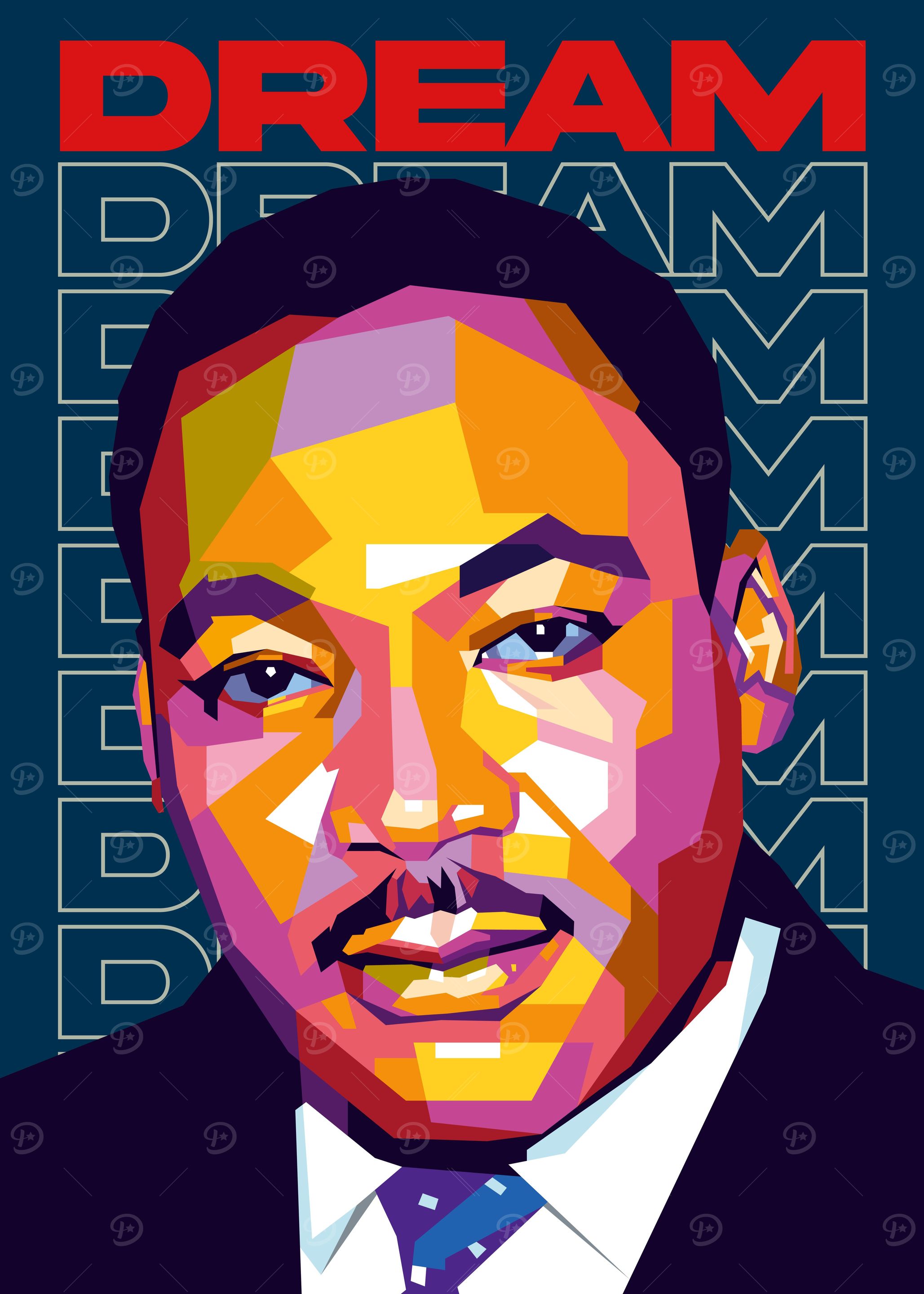 Martin Luther Pop Art