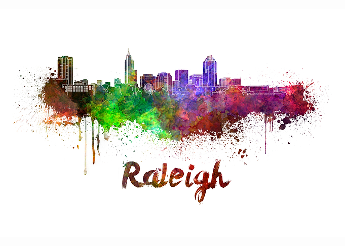 Raleigh skyline