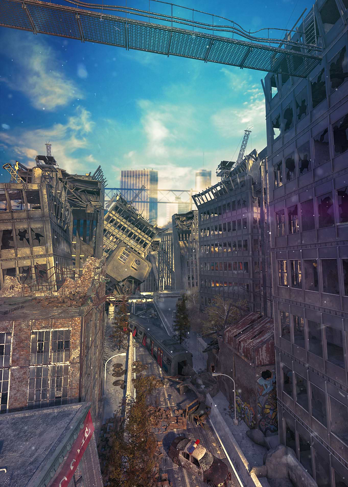 Post Apocalyptic city