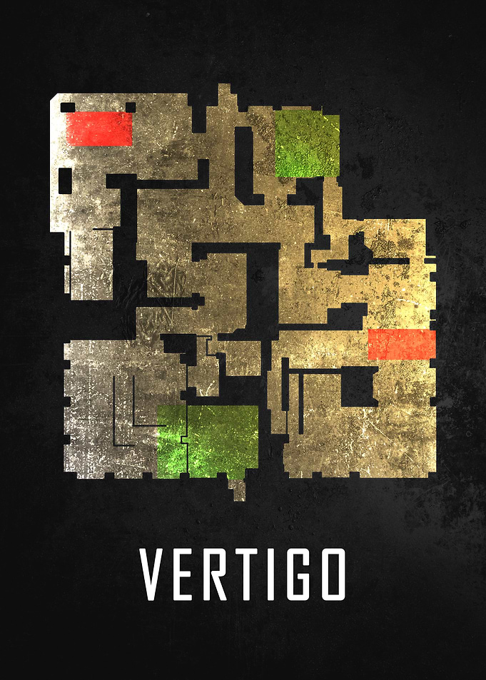 Vertigo Black Map