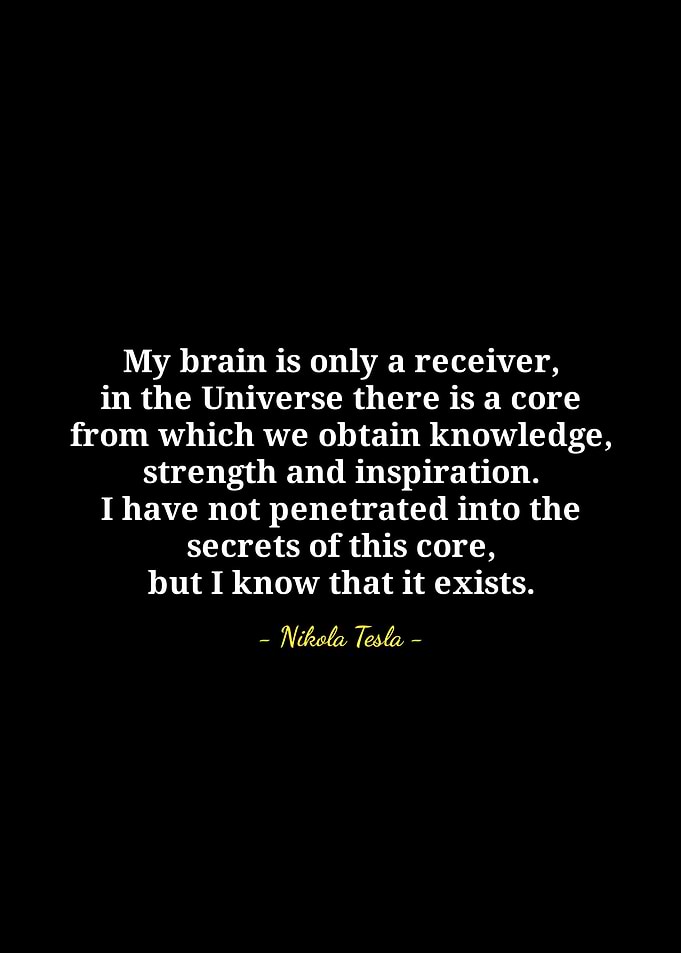 Nikola Tesla quotes