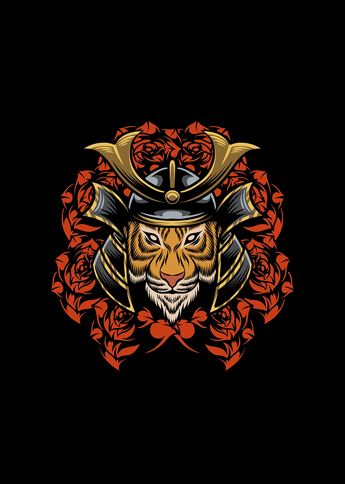 Japanese Tiger Samurai