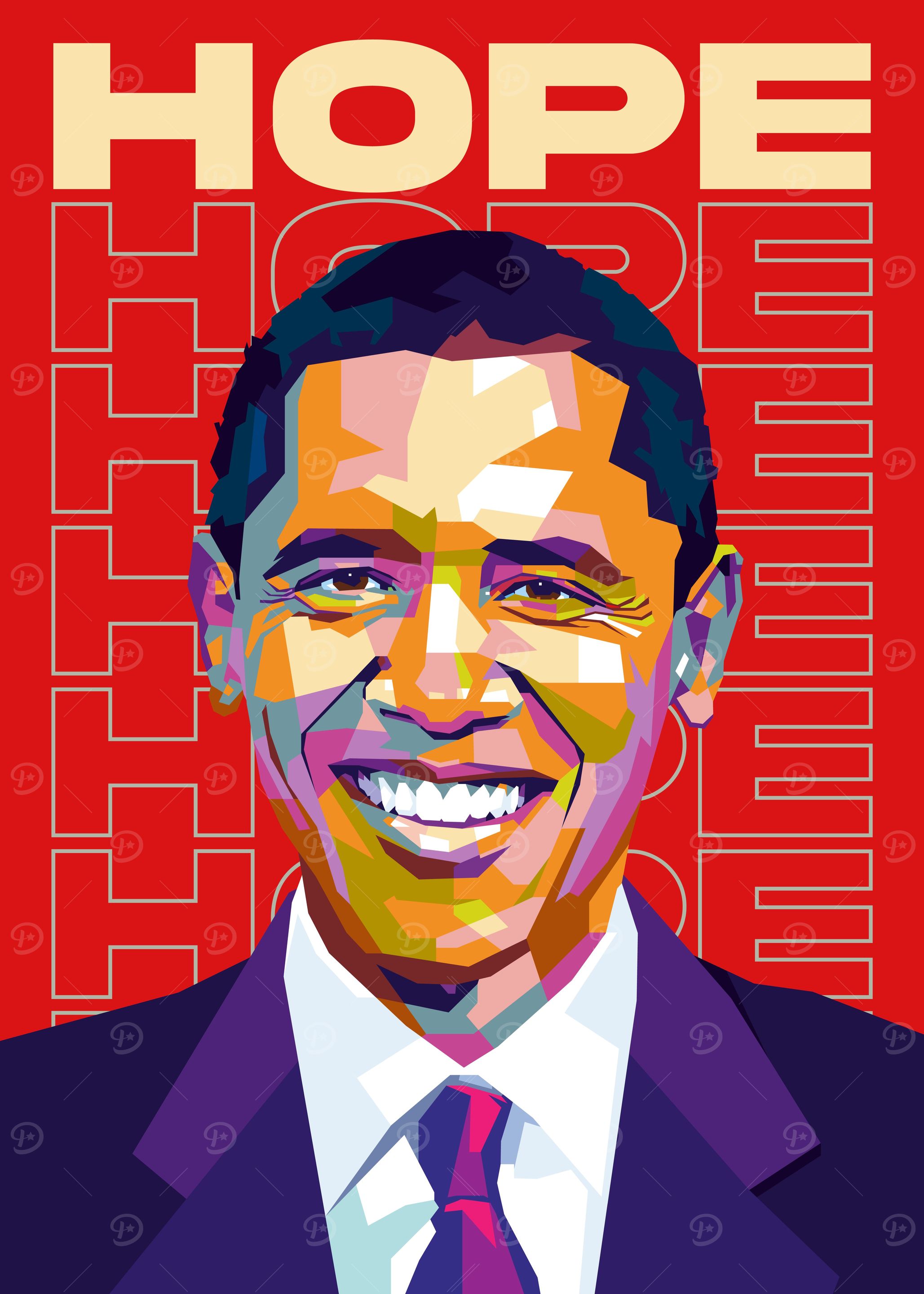 Obama Hope Pop Art
