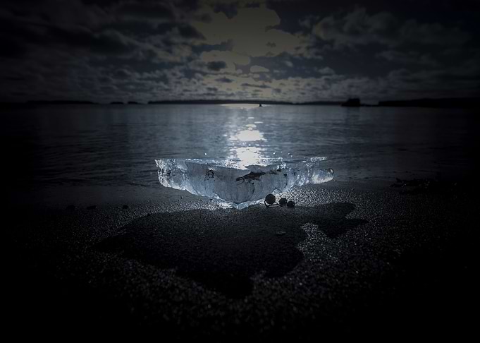 Ice on the Beach