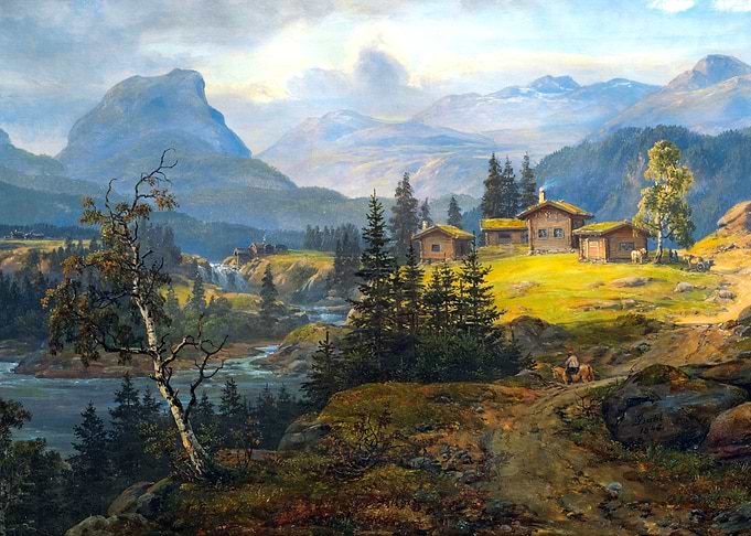 View of Oylo Farm by Dahl