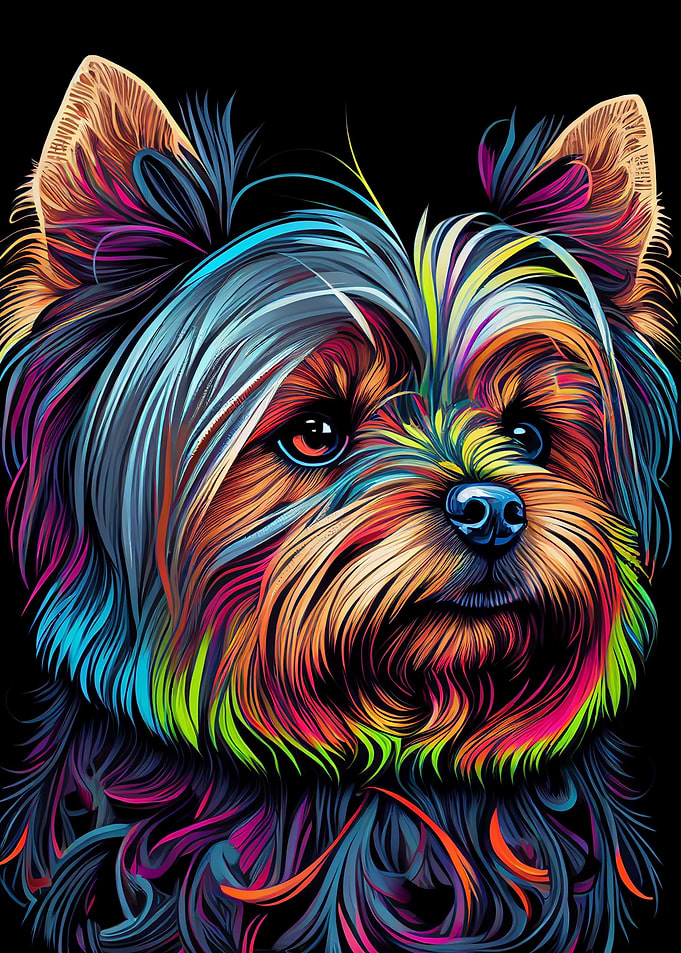 Yorkshire Color Dog