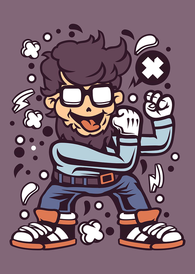 Cartoon Illustration 256
