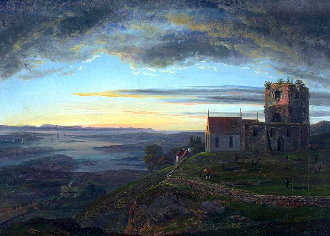 The Ruined Church by Dahl
