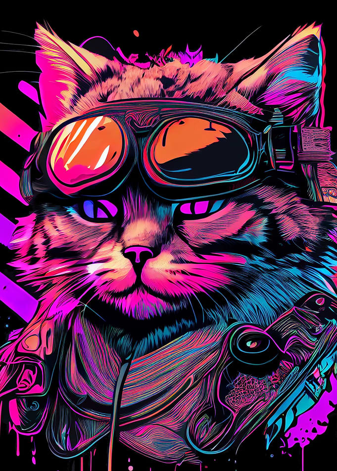 Chat Synthwave