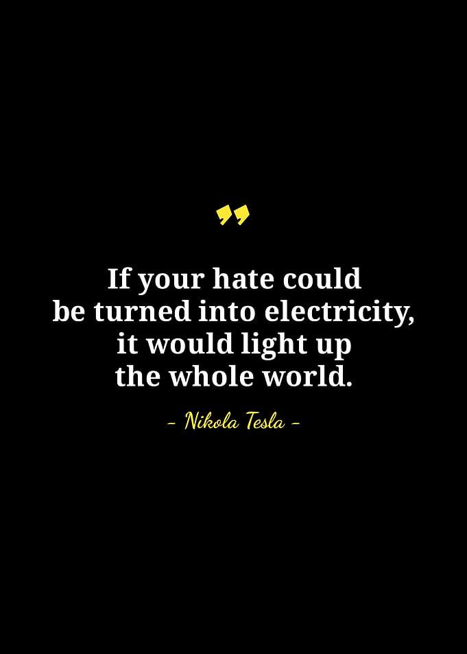 Nikola Tesla quotes