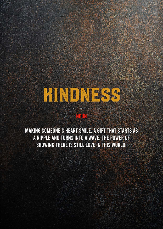 kindness motivational text