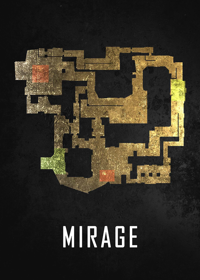 Mirage Black Map