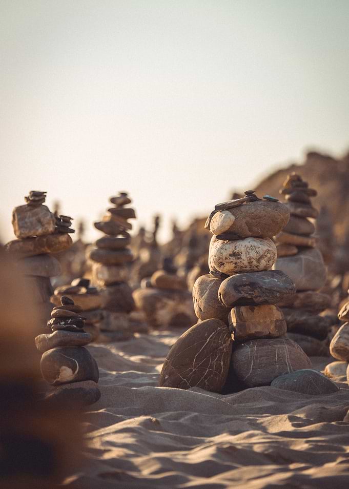 Beach Towers of Rocks