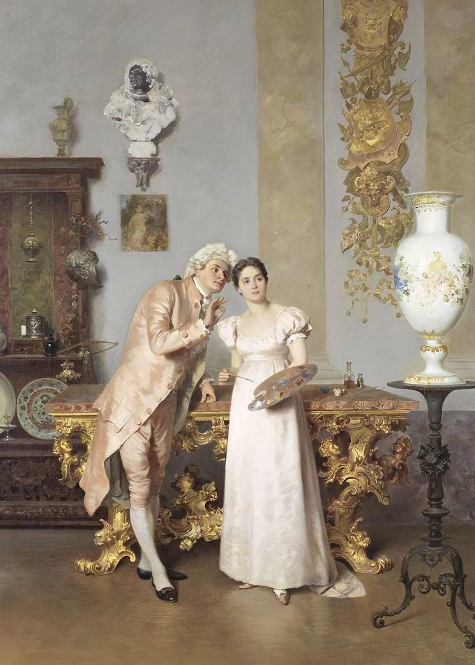 The art lesson
