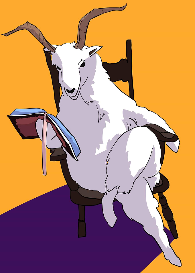 funny goat