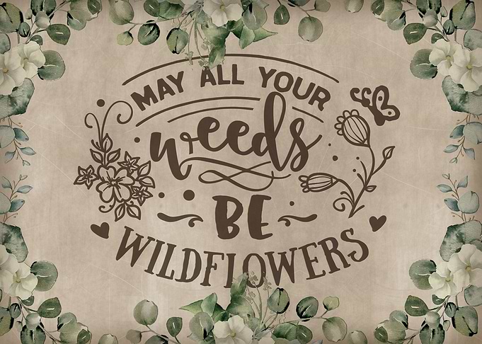 Weeds be wildflowers