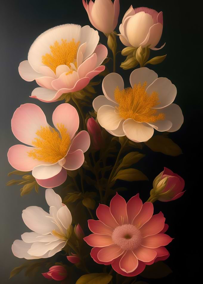 vintage flower