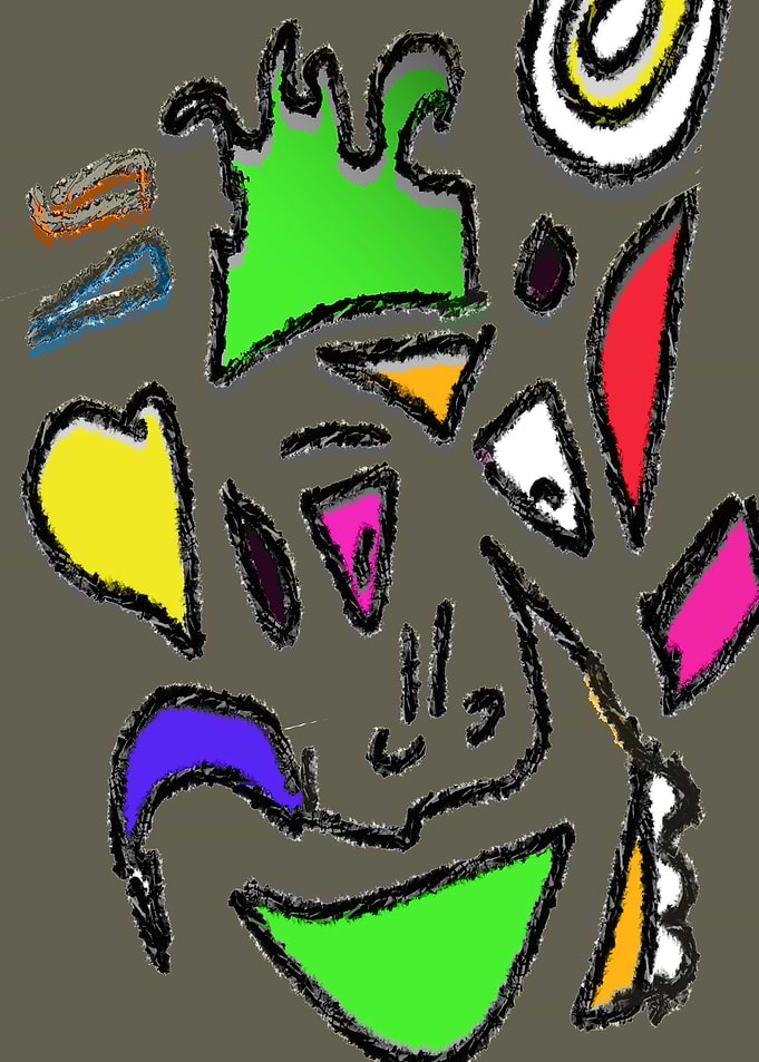 abstract face