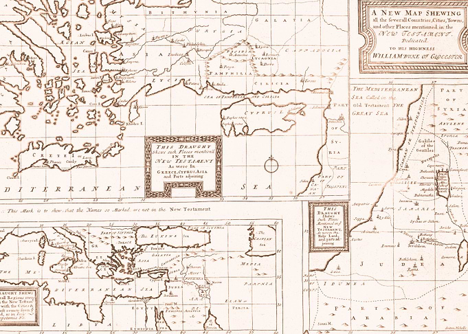 Greece empire vintage map