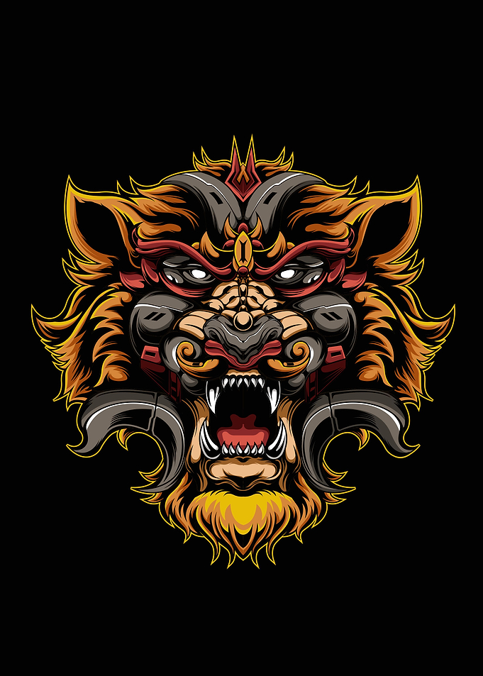Tiger head