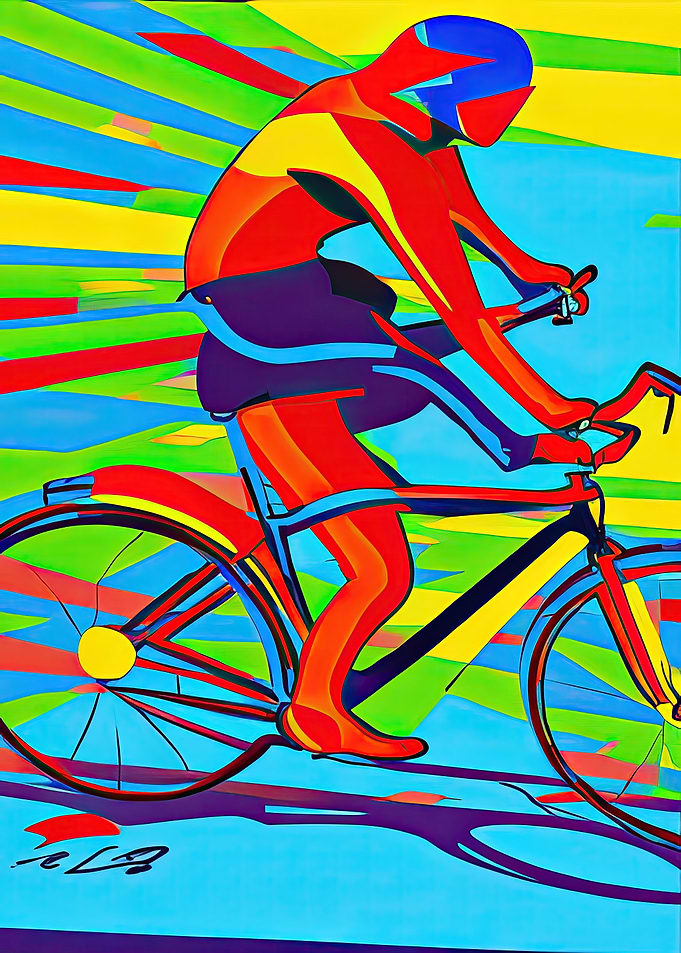 Speeding Cyclist 03