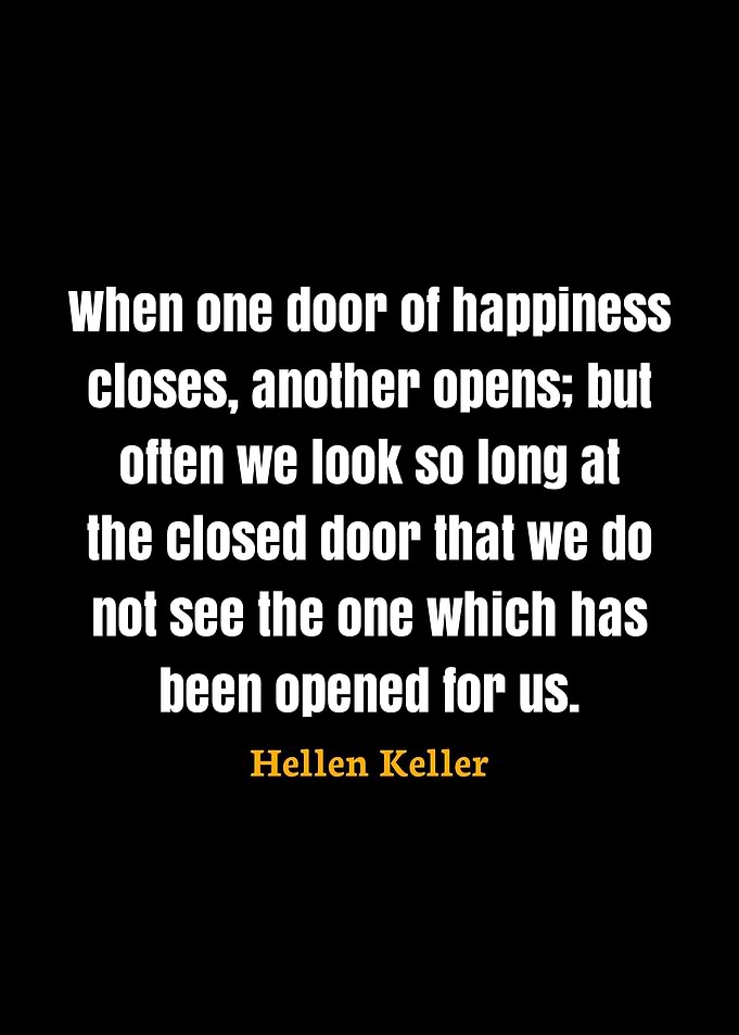Hellen Keller Quote