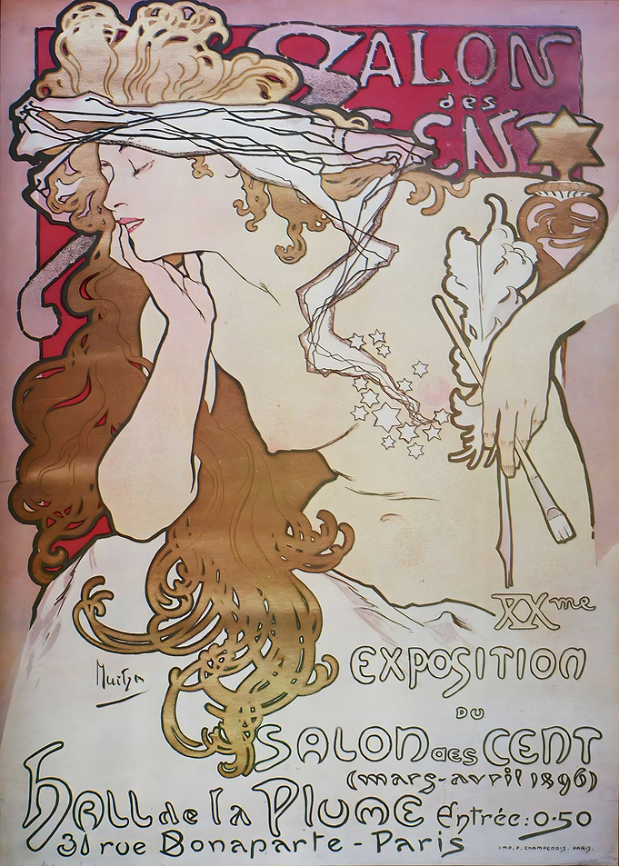 Alphonse Mucha Art Nouveau