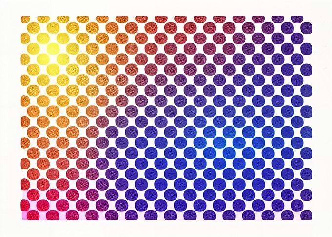Film frame dots groovy ret