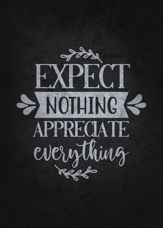Expect Nothing