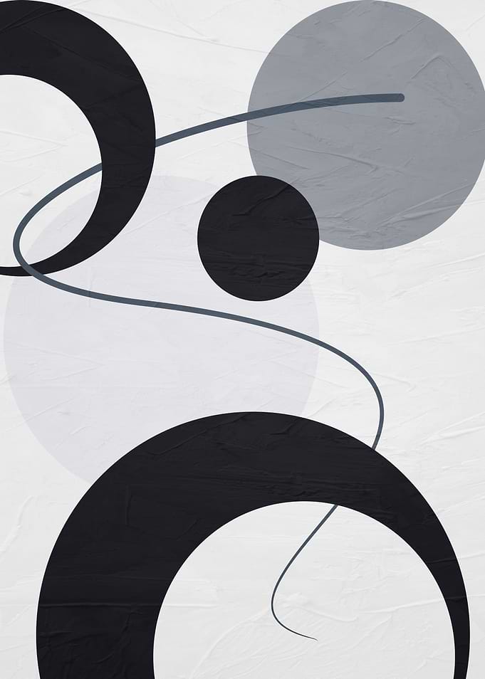 GEOMETRIC ABSTRACT 487A