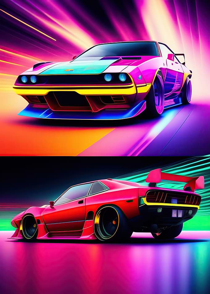 Muscle Car Retro Racing