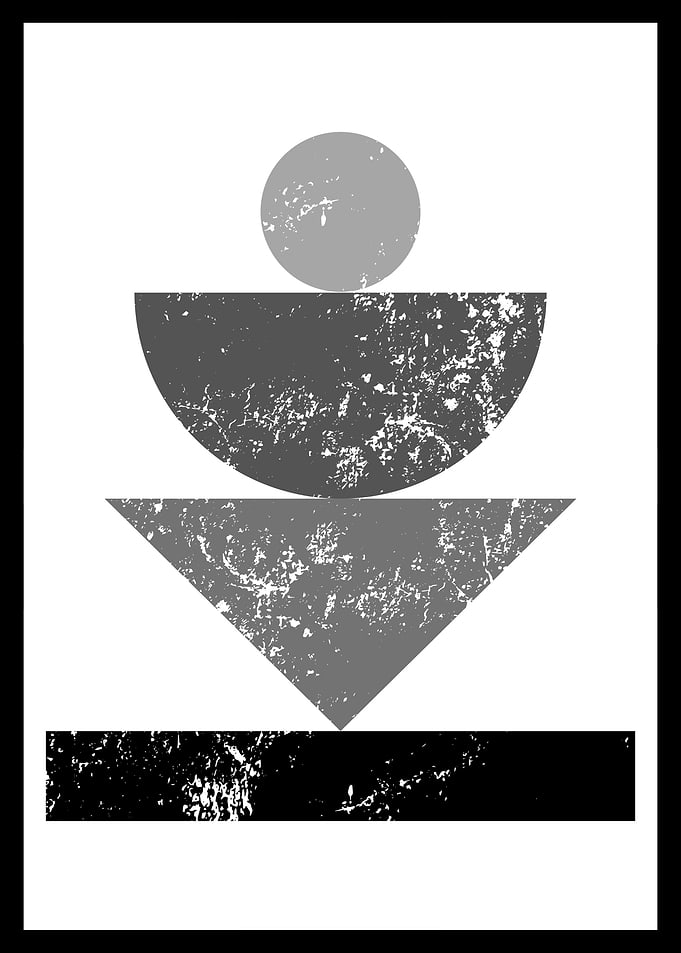Boho Minimalist Abstract
