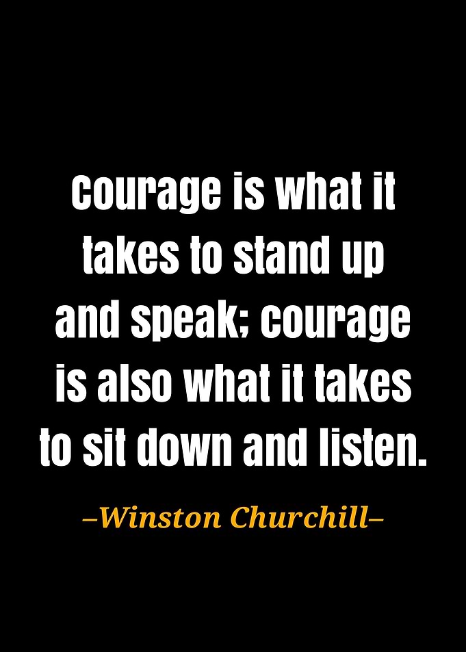 Winston Churchill quote