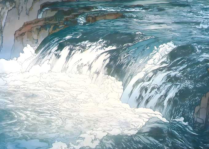 Ukiyo e Rapids Yoshida