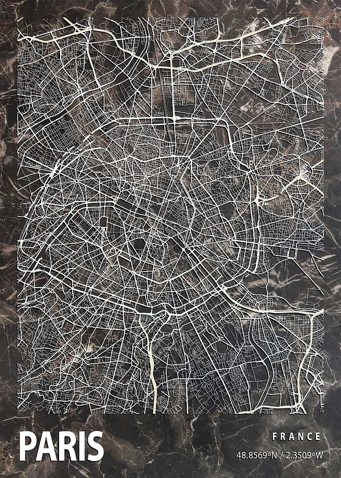 PARIS CITY MAP