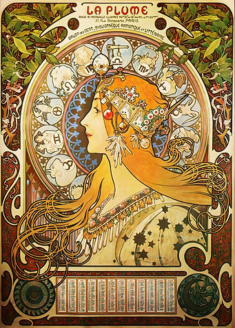 Alphonse Mucha Art Nouveau