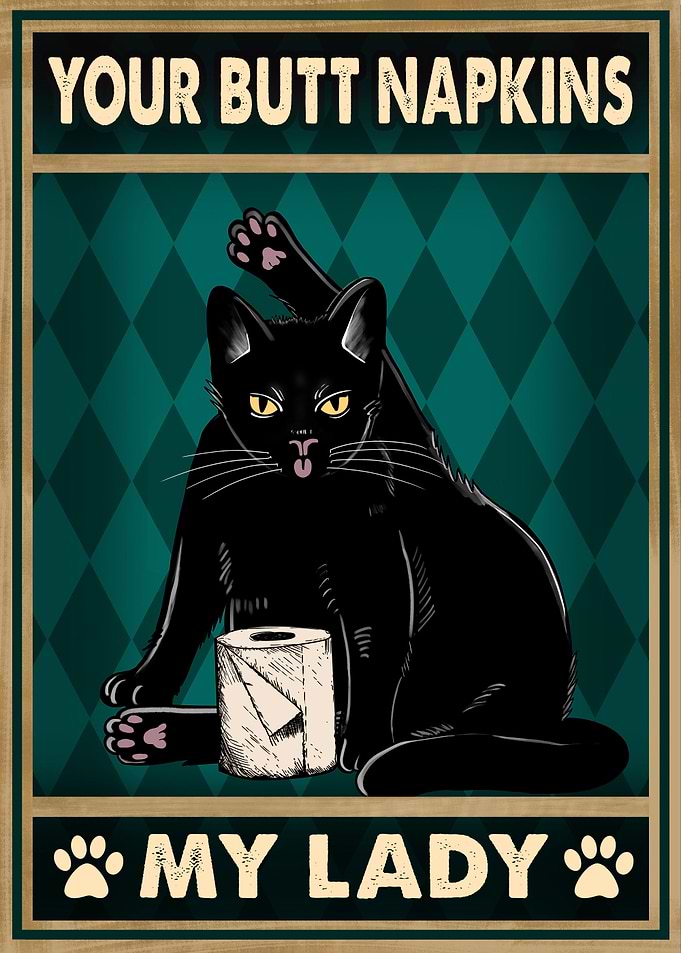 your butt napkins my lady