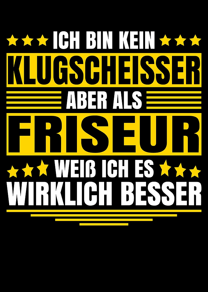 Herren Kein Klugscheisser