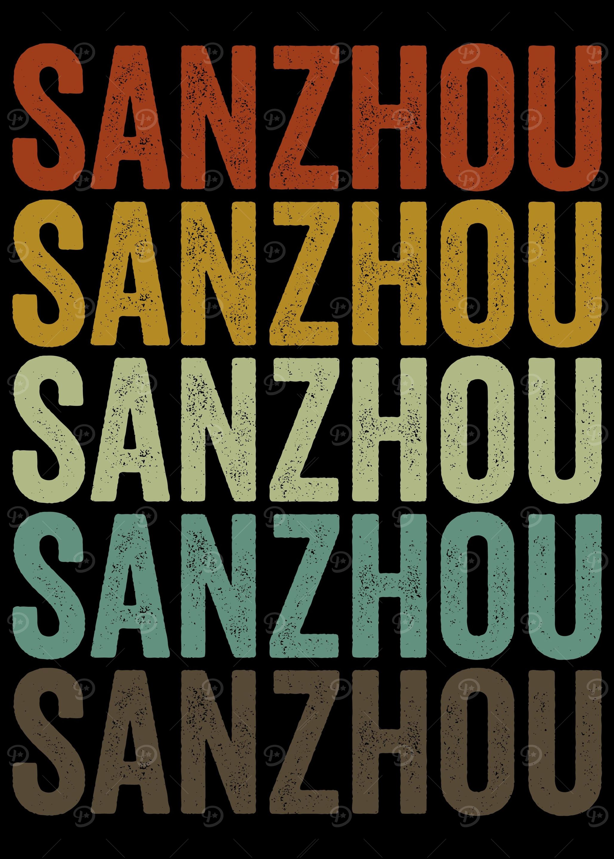 Sanzhou China Retro