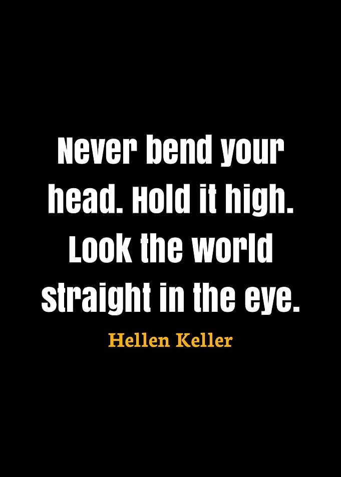 Hellen Keller Quote