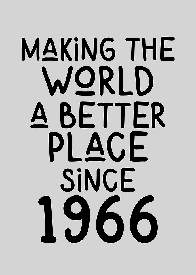 Inspiring Gift Quote 1966