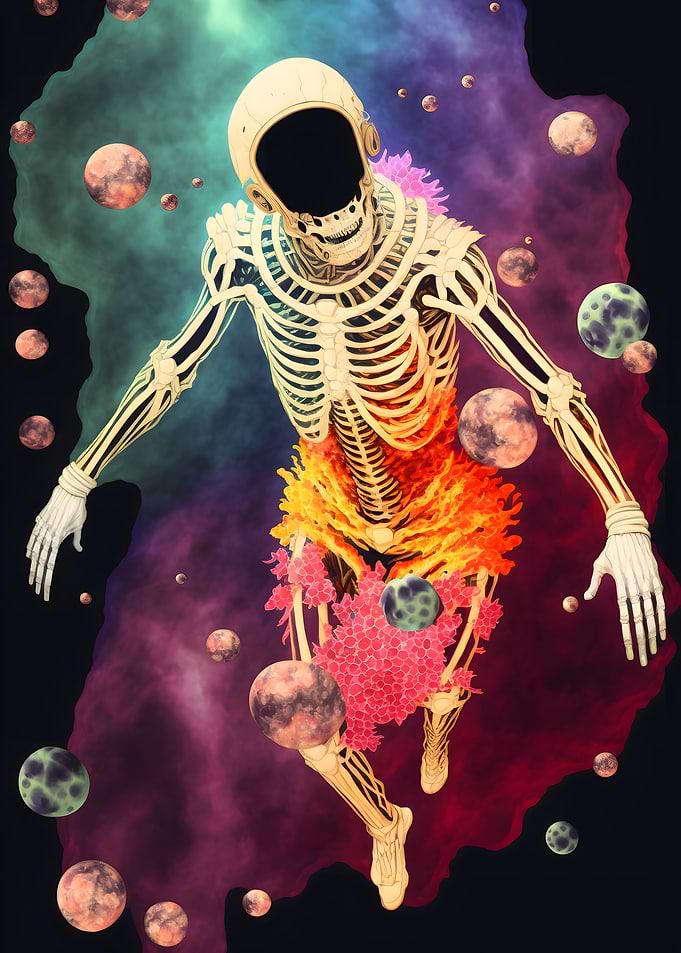 Space Skeleton Nebula
