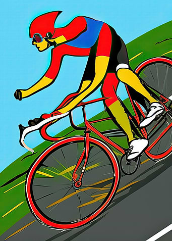 Speeding Cyclist 10