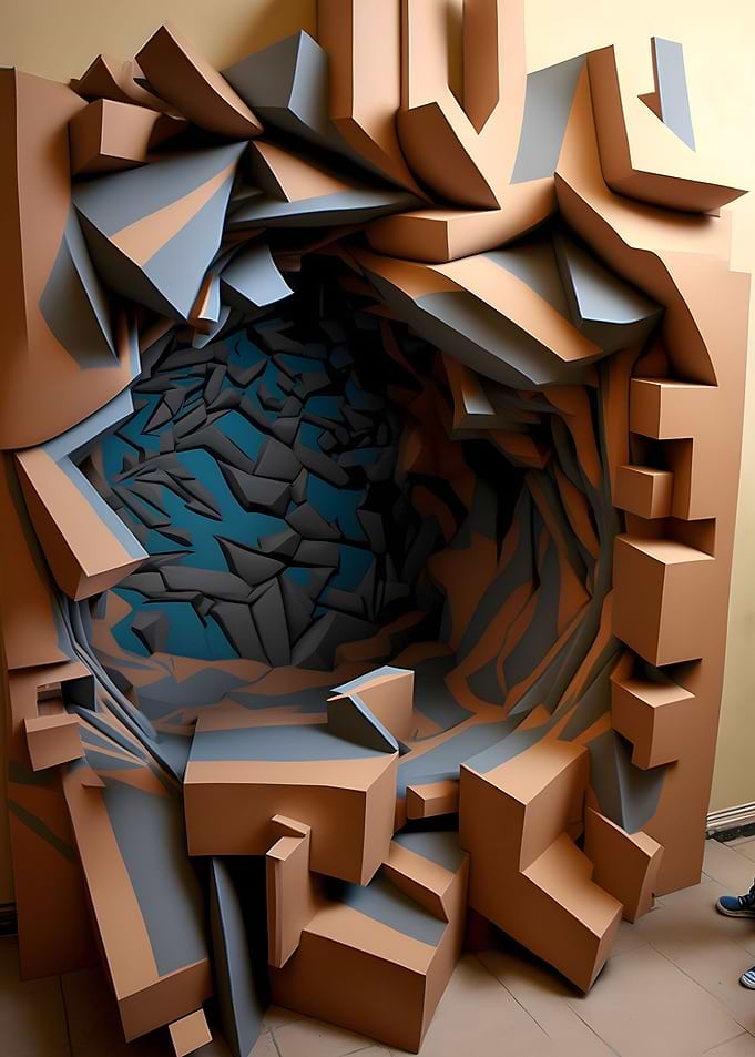3D Graffiti Street Art