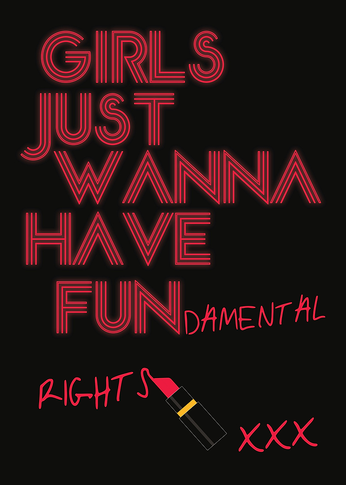 Poster slogan feminism