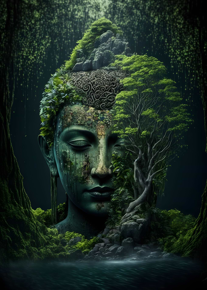 Buddha in nature
