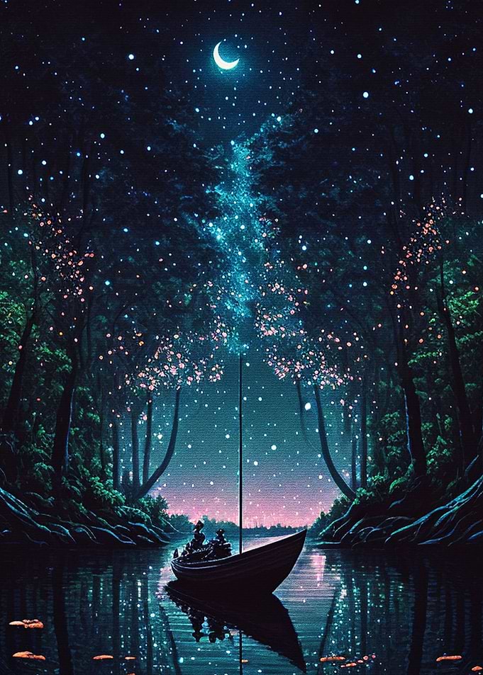 Natures Dreams at Night